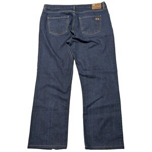 LA MARTINA RIALTO Men 40X30 Dark Wash Shine Fit Cotton Denim Jeans